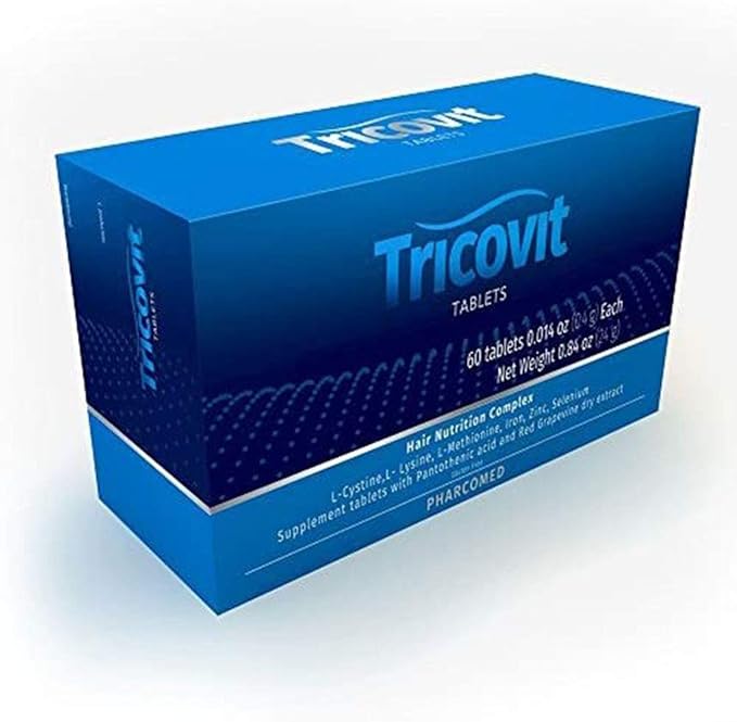 Tablets Hair Growth Vitamins to Support Healthy Hair and Nails 60 Count