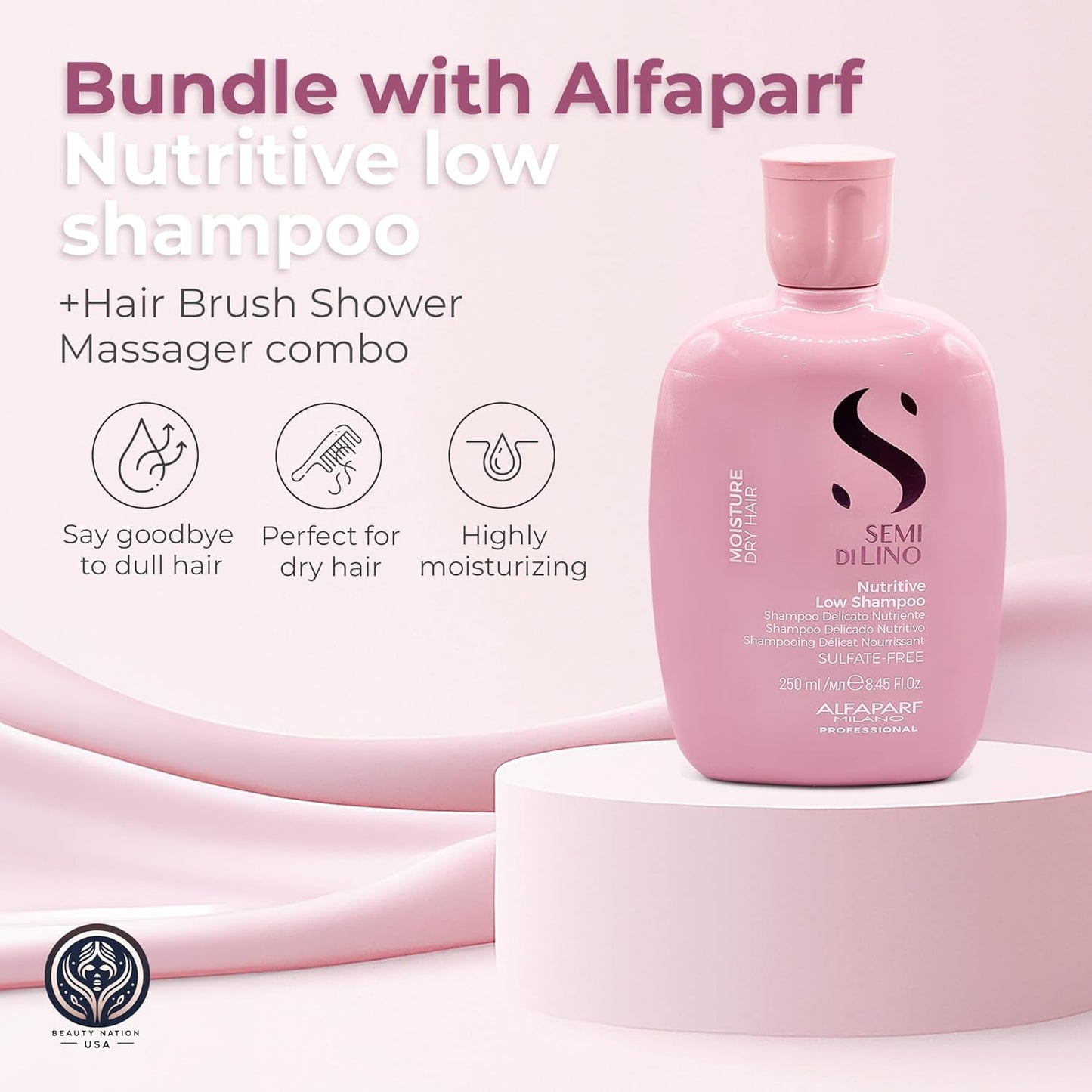 Alfaparf Treatment Hair Brush Massager Bundle