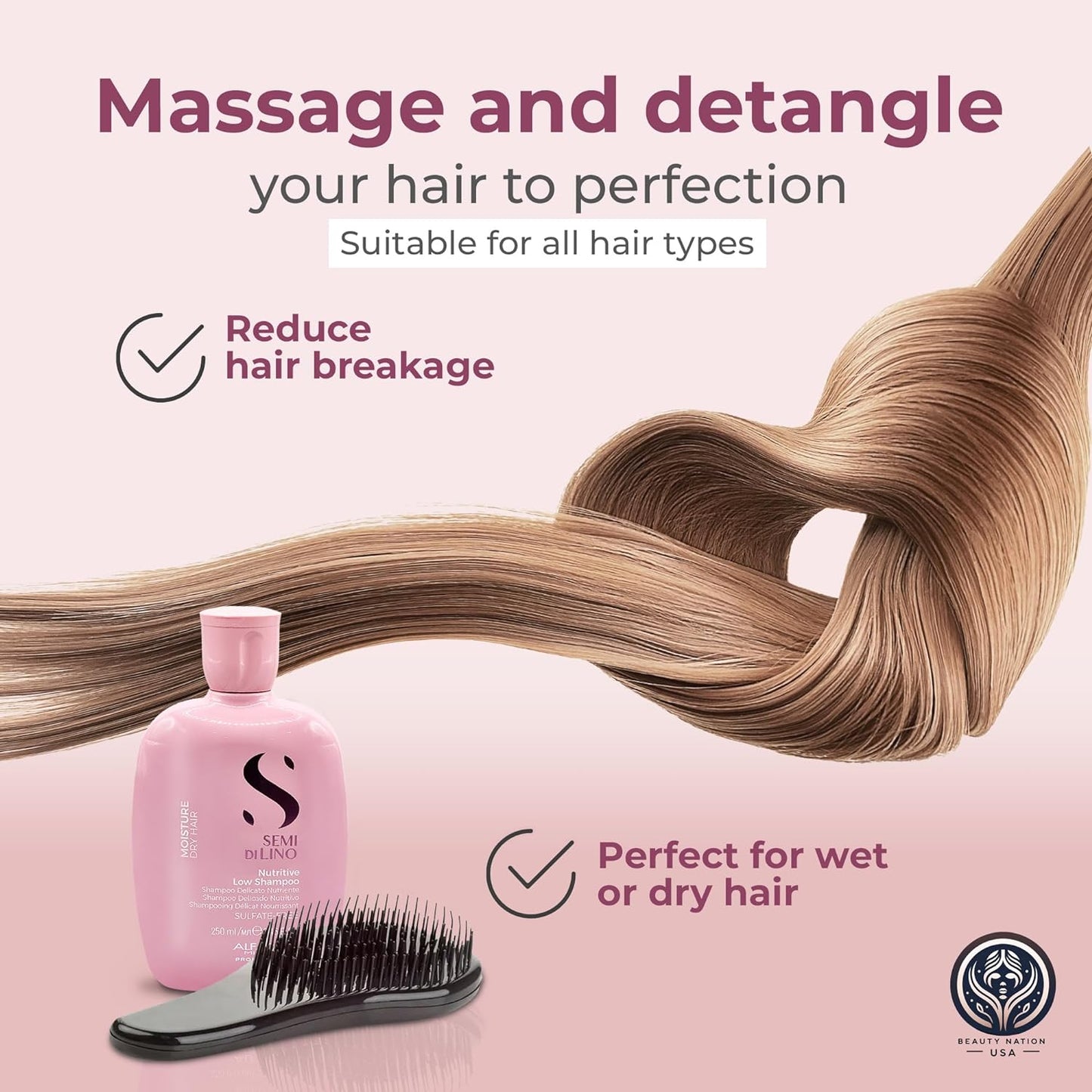 Alfaparf Treatment Hair Brush Massager Bundle